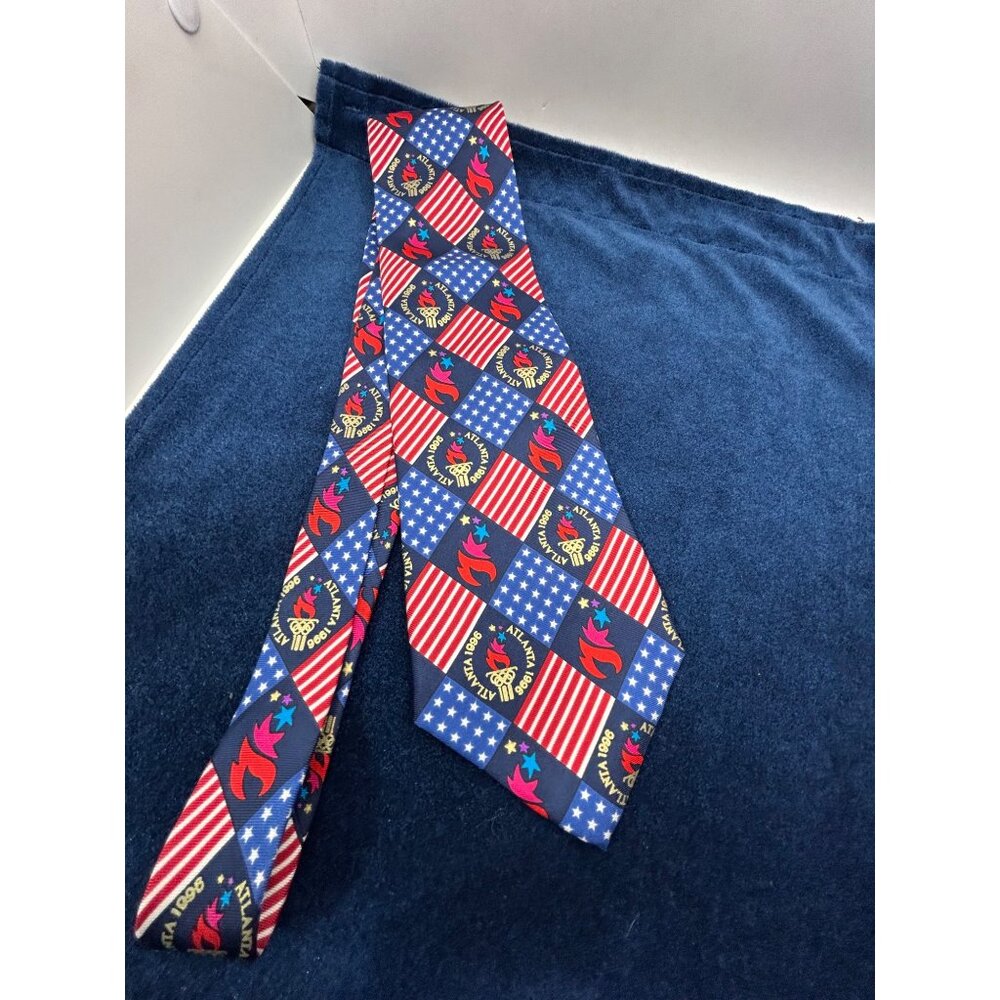 1996 Atlanta Olympic Games Collection By John Henry Mens Tie